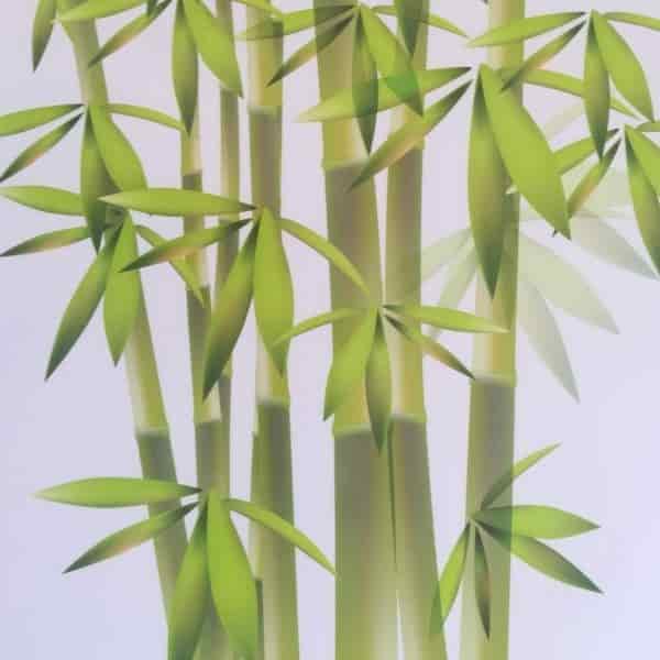 Bambuszmintás dekorációs falmatrica - csempematrica