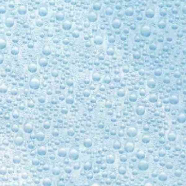 Waterdrop blue sztatikus üvegfólia Gekkofix -ontapadostapeta.eu