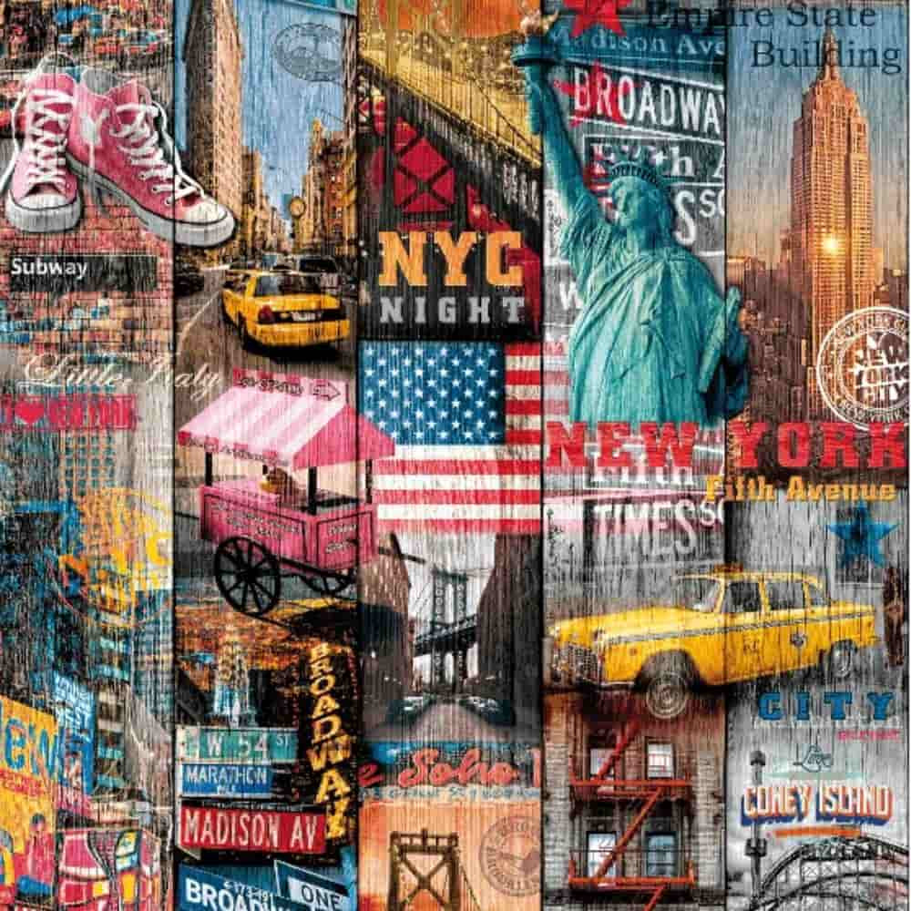 Manhattan Dekor öntapadós tapéta